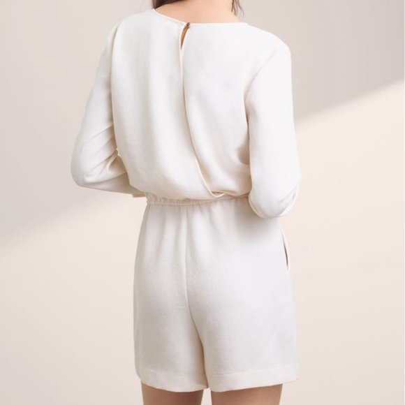 Aritzia Wilfred, black romper shorts XXS - Picture 8 of 9